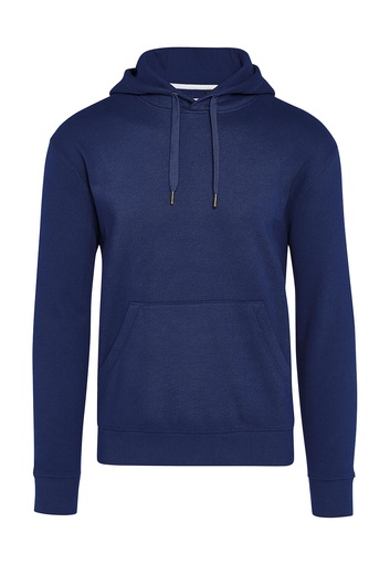 Signature Tagless Hooded Sweatshirt Unisex Navy