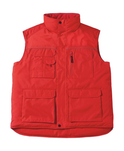 Expert Pro Workwear Bodywarmer Red