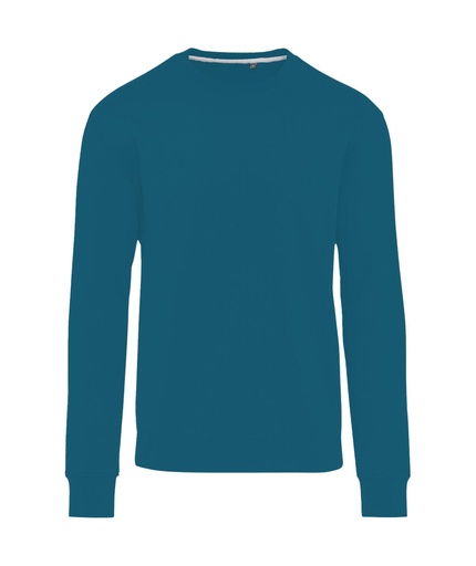 Signature Tagless Crew Neck Sweatshirt Unisex Petrol