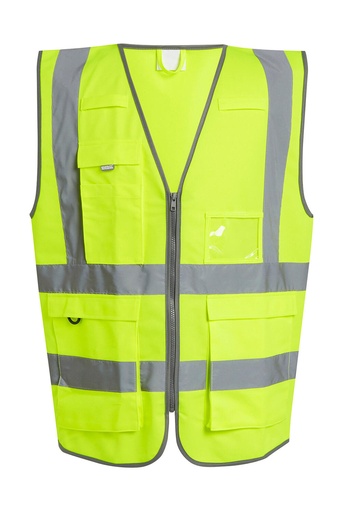 Pro Hi-Vis Executive Vest Yellow