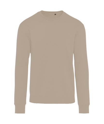 Signature Tagless Crew Neck Sweatshirt Unisex Pastel Macchiato