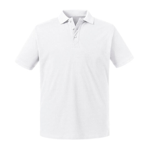 Men's Pure Organic Polo White
