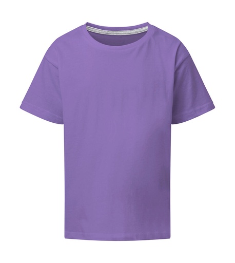Signature Tagless Tee Kids Aster Purple