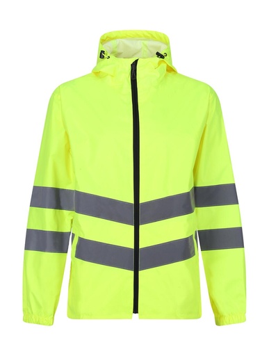 Hi-Vis Pro Packaway Jacket Yellow