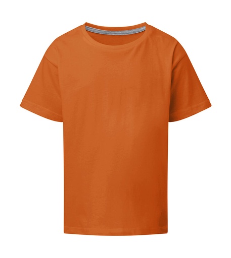 Signature Tagless Tee Kids Orange