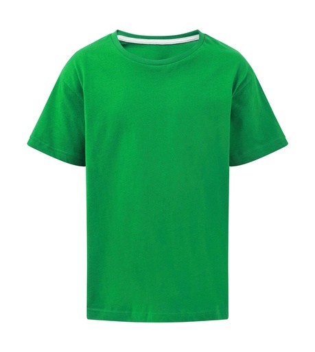 Signature Tagless Tee Kids Kelly Green