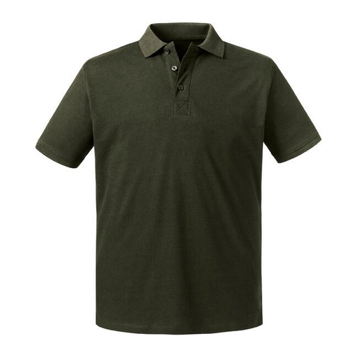 Men's Pure Organic Polo Dark Olive