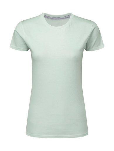 Signature Tagless Tee Women Mercury Grey