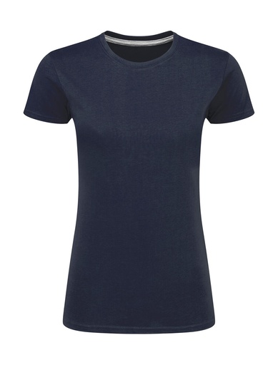 Signature Tagless Tee Women Denim