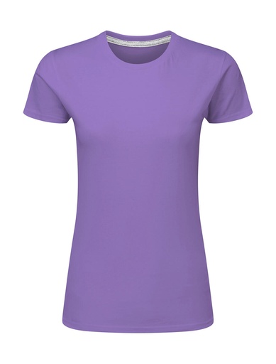 Signature Tagless Tee Women Aster Purple