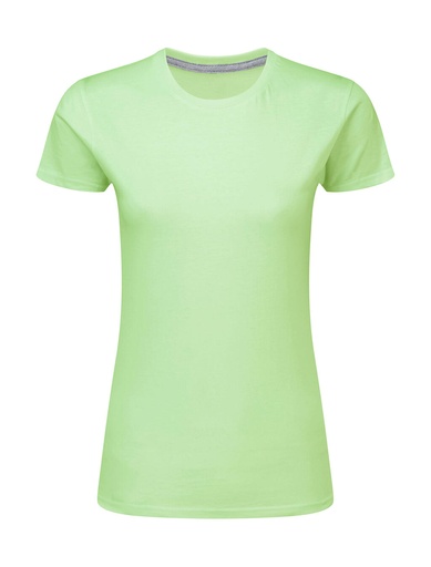 Signature Tagless Tee Women Neo Mint