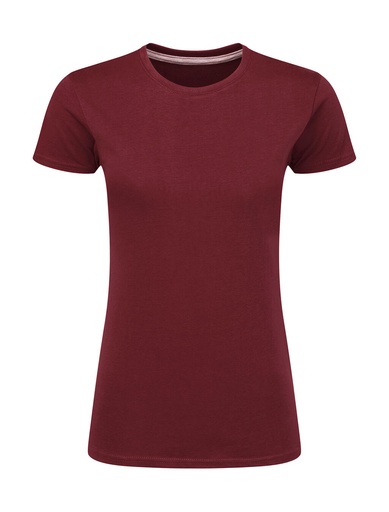 Signature Tagless Tee Women Picante