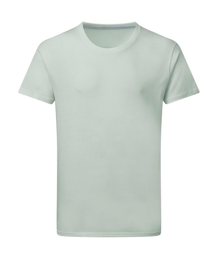 Signature Tagless Tee Men Mercury Grey