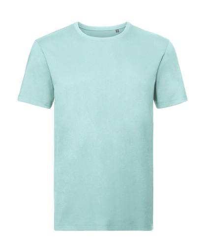 Men's Pure Organic Tee Aqua