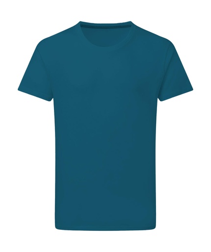 Signature Tagless Tee Men Petrol
