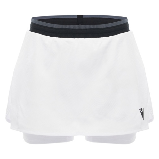 Cecilia Ii Stretch Skirt with Inner Shorts — White