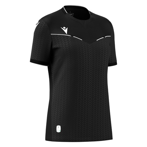 Kateryn Eco Referee Shirt Ss Wmn Fit — Black