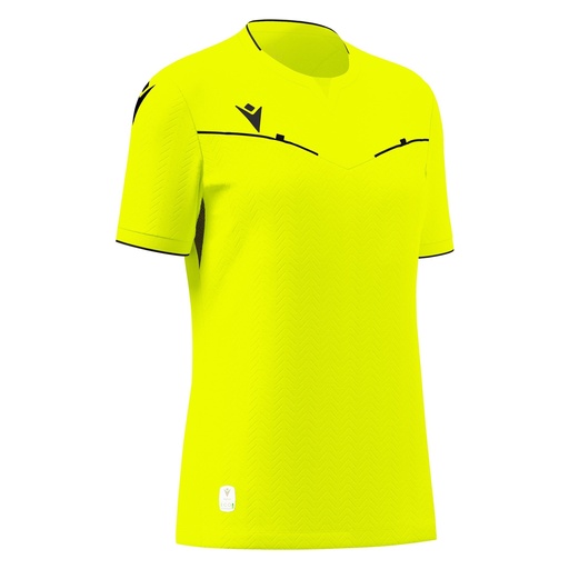 Kateryn Eco Referee Shirt Ss Wmn Fit — Neon Yellow