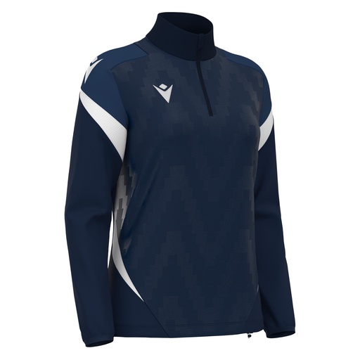 Leona 1/4 Zip Jersey — Navy