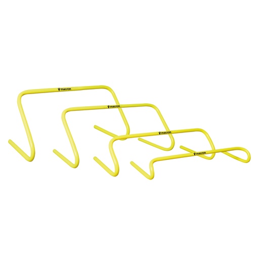 Hurdles Over Fixed Height 40cm Diam.23mm (24-pack) — Yellow