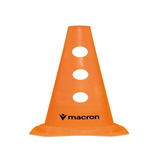 Cone 30 Cm 12" with Holes (36-pack) — Orange