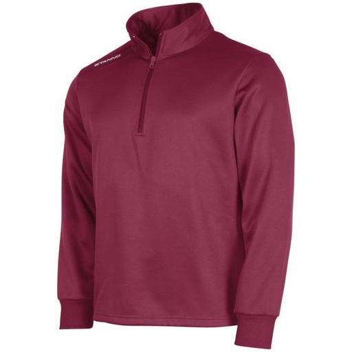 Field Half Zip Top — Red