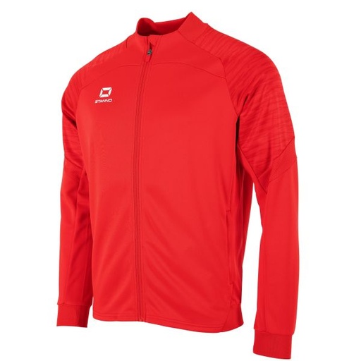 Bolt Full Zip Top — Red