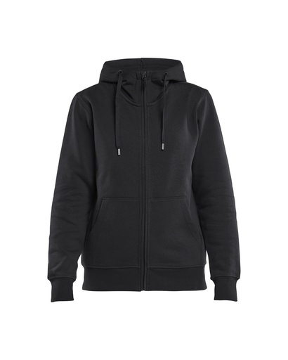 3395 Dames hooded sweatshirt met rits
