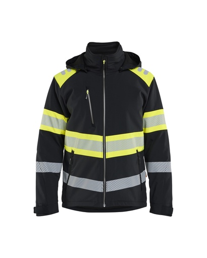 4489 Hi-vis Lightweight lined Winter Softshell Jacket