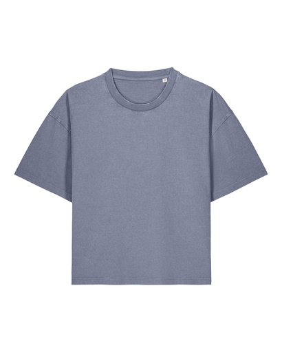 Stella Nova Vintage T-Shirt G. Dyed Blue Grey