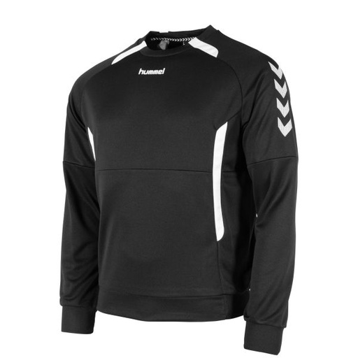Authentic Top Round Neck — Black-White