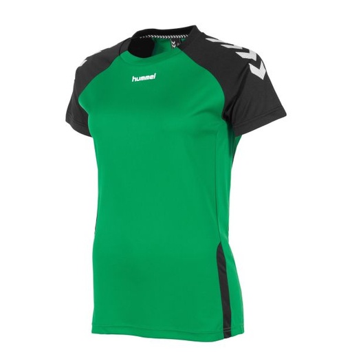 Authentic Ladies Tee — Green-Black