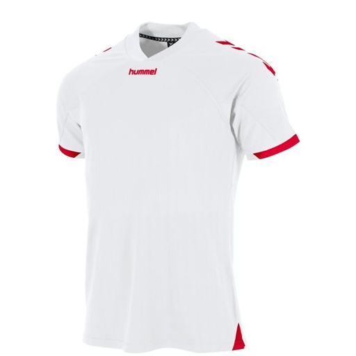 Fyn Shirt — White-Red