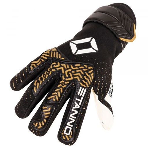 Thunder VII Goalkeeper Gloves — Black-Gold
