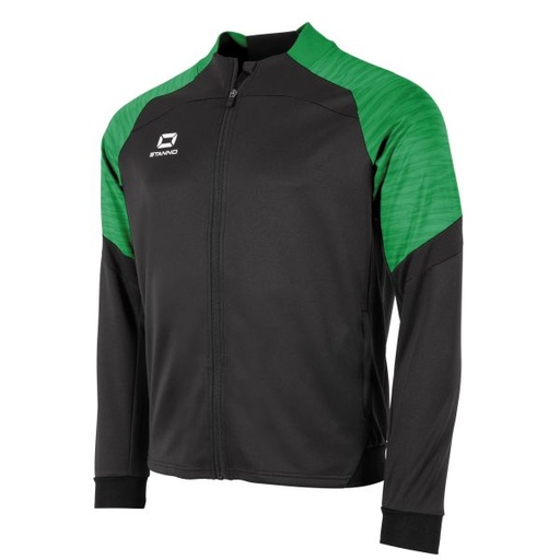 Bolt Full Zip Top — Black-Green