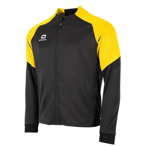 Bolt Full Zip Top — Black-Yellow