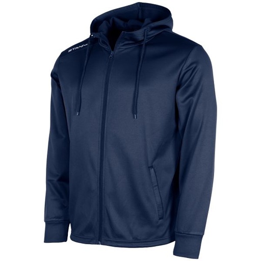 Field Hooded Full Zip Top — Navy