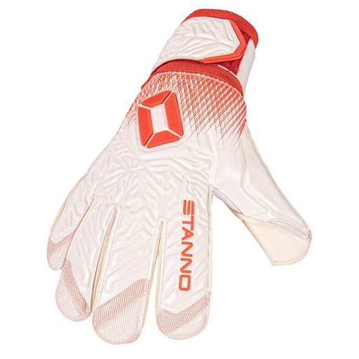 Ultimate Grip JR III Goalkeeper Gloves — White-Red