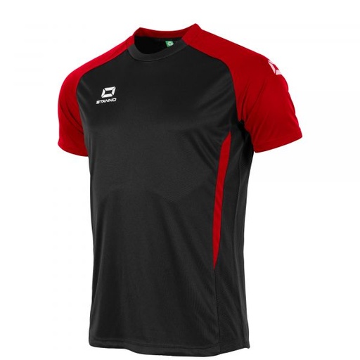 Stadio T-Shirt — Black-Red
