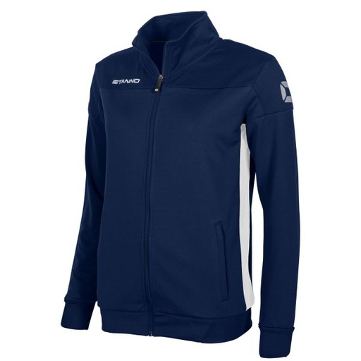 Pride Full Zip Ladies Jacket — Navy-White