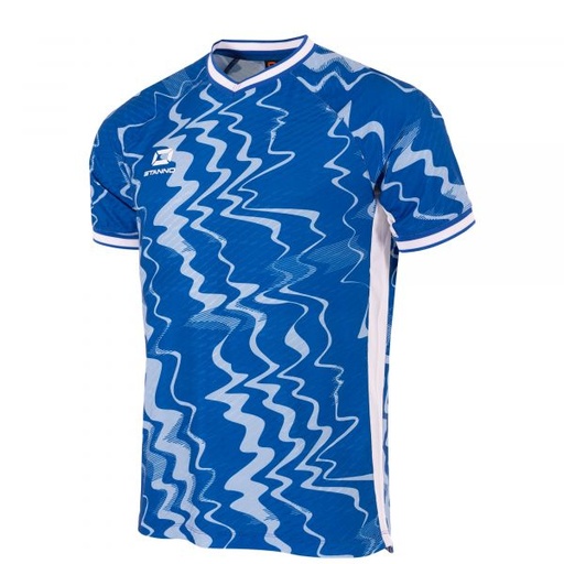 Wave Shirt — Royal-White