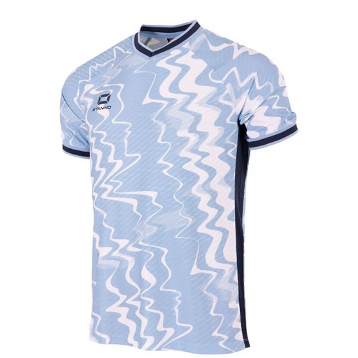 Wave Shirt — Sky Blue-White-Navy