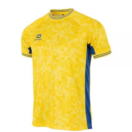 Pixel Shirt — Yellow-Royal