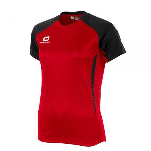 Stadio T-Shirt Ladies — Red-Black