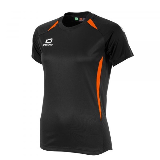 Stadio T-Shirt Ladies — Black-Orange