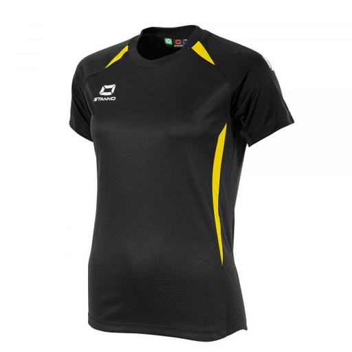 Stadio T-Shirt Ladies — Black-Yellow