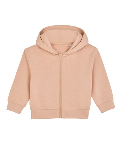 Baby Connector Zip Hoodie Fraiche Peche Fraiche Peche