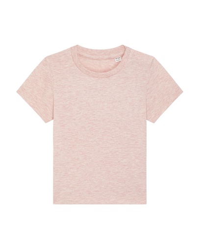 Baby Creator T-Shirt Cream Heather Pink Cream Heather Pink