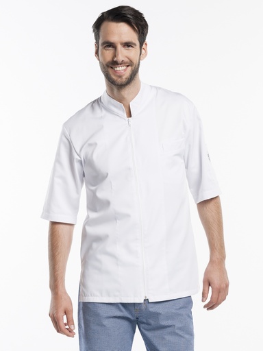 Monza White Short Sleeve
