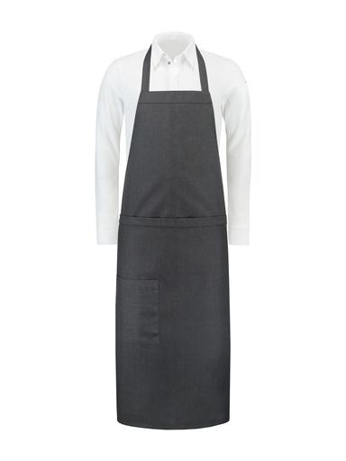 Bib Apron Phoenix Black Denim